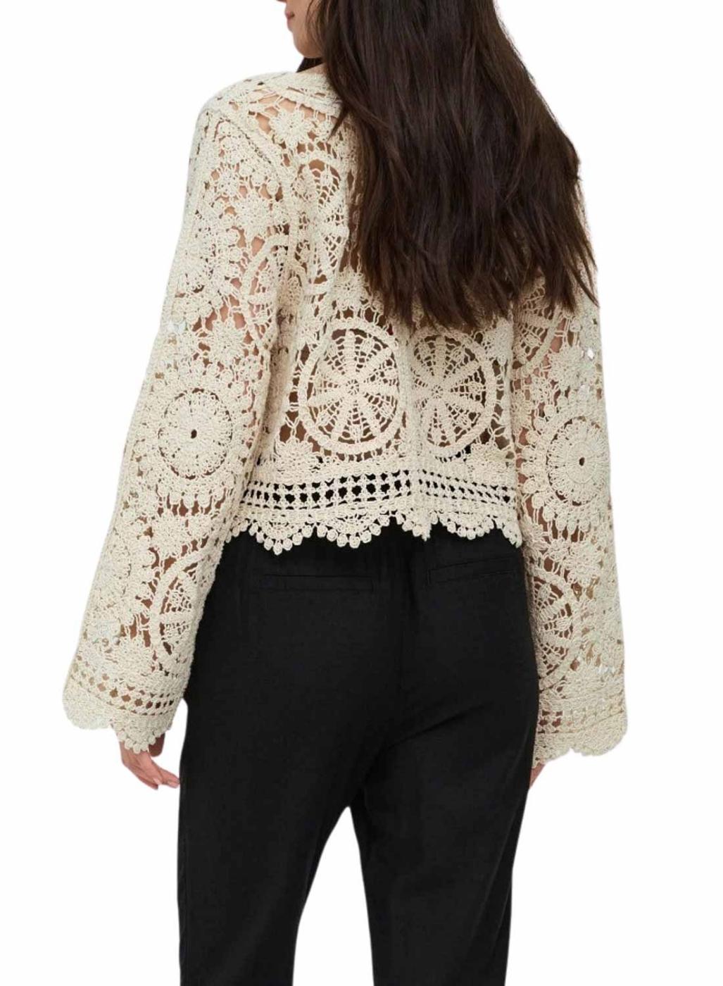 Chaqueta Only Waterly beige para mujer