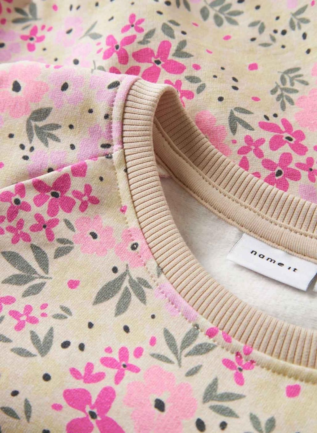 Sudadera Name It Dartia rosa para niña