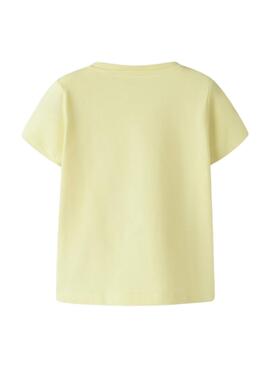 Camiseta Name It Fentaz amarillo para niña