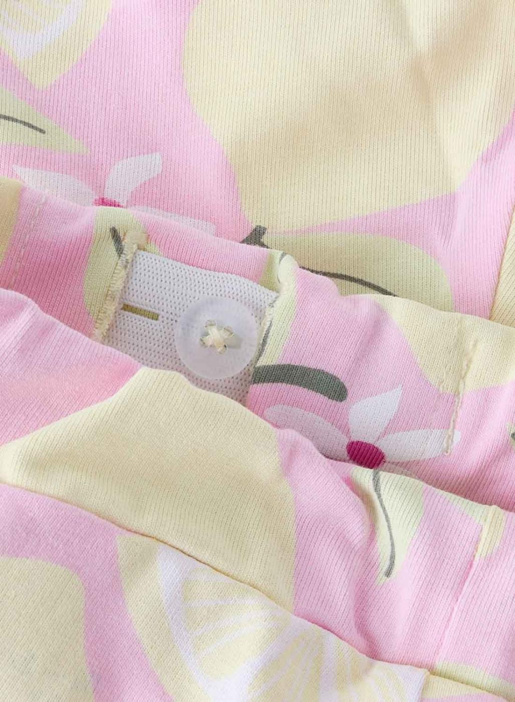 Shorts Name It Filuaz estampado de limones para niña