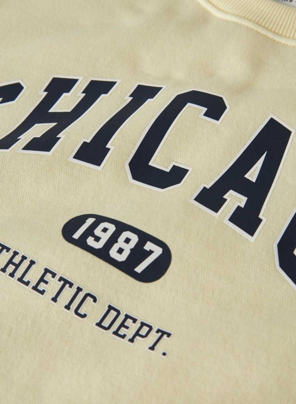 Sudadera Name It Fabia amarillo para niña