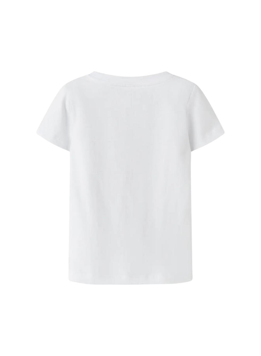 Camiseta Name It Deppa blanco para niña