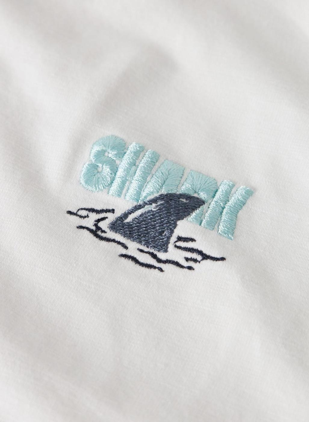 Camiseta Name It Flapz blanco para niño