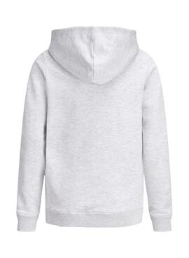 Sudadera Jack and Jones Rain gris para niño