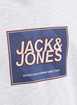 Sudadera Jack and Jones Rain gris para niño