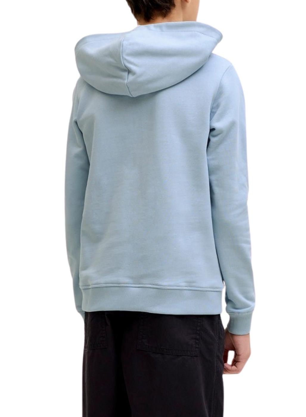 Sudadera Jack and Jones Rain azul para niño