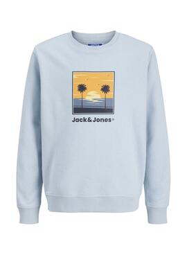 Sudadera Jack and Jones Perry azul para niño