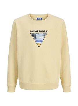 Sudadera Jack and Jones Perry amarillo para niño