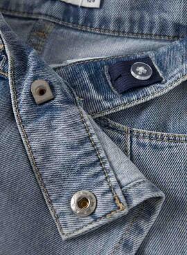 Falda pantalón Name It Alma denim para niña