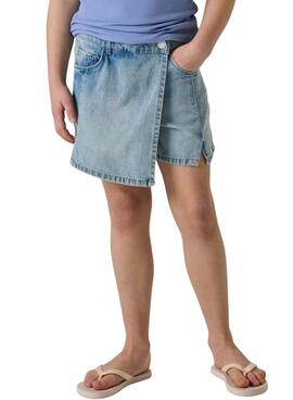 Falda pantalón Name It Alma denim para niña