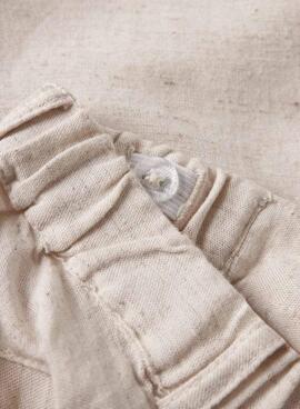 Bermudas Name It Father tostado para niño