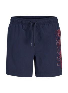Bañador Jack and Jones Maui azul marino para niño