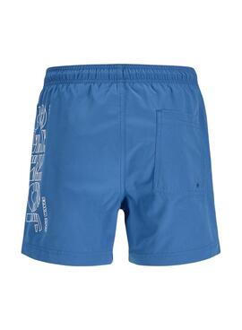 Bañador Jack and Jones Maui azul para niño