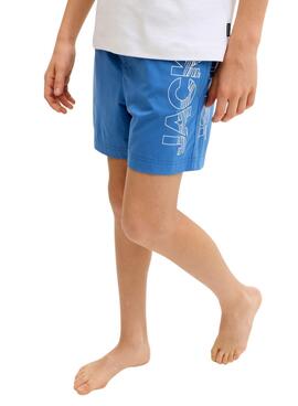 Bañador Jack and Jones Maui azul para niño