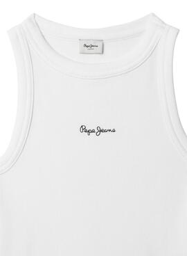 Camiseta Pepe Jeans Giselle blanco para niña