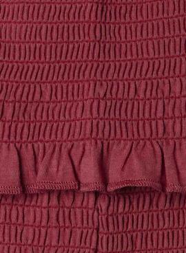 Top Pepe Jeans Georgina granate para niña