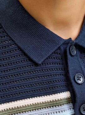Polo Jack and Jones Maine azul marino para niño