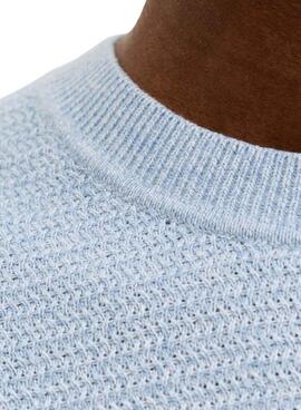 Camiseta Jack and Jones Bluriley azul para hombre