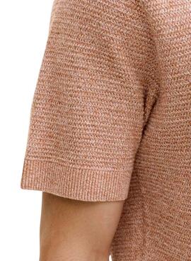 Camiseta Jack and Jones Bluriley coral para hombre