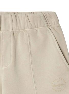 Bermuda Pepe Jeans William beige para niño