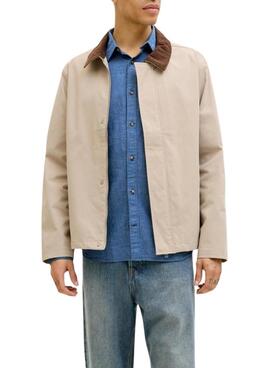 Camisa Jack and Jones Summer azul para hombre