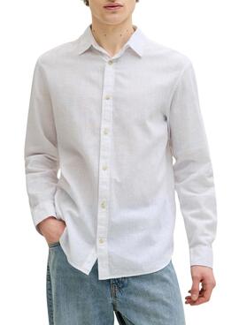 Camisa Jack and Jones Summer blanco para hombre