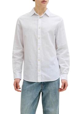 Camisa Jack and Jones Summer blanco para hombre