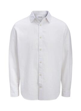 Camisa Jack and Jones Summer blanco para hombre