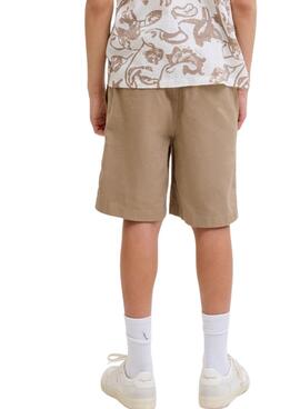 Bermudas Jack and Jones Jaiden camel para niño