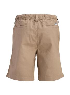 Bermudas Jack and Jones Jaiden camel para niño
