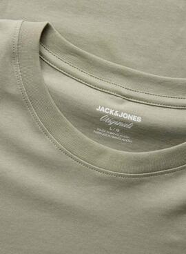 Camiseta Jack and Jones Catskills verde para hombre