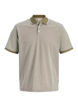 Polo Jack and Jones Bluealves beige para hombre