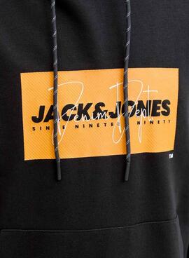 Sudadera Jack and Jones Cole negro para hombre