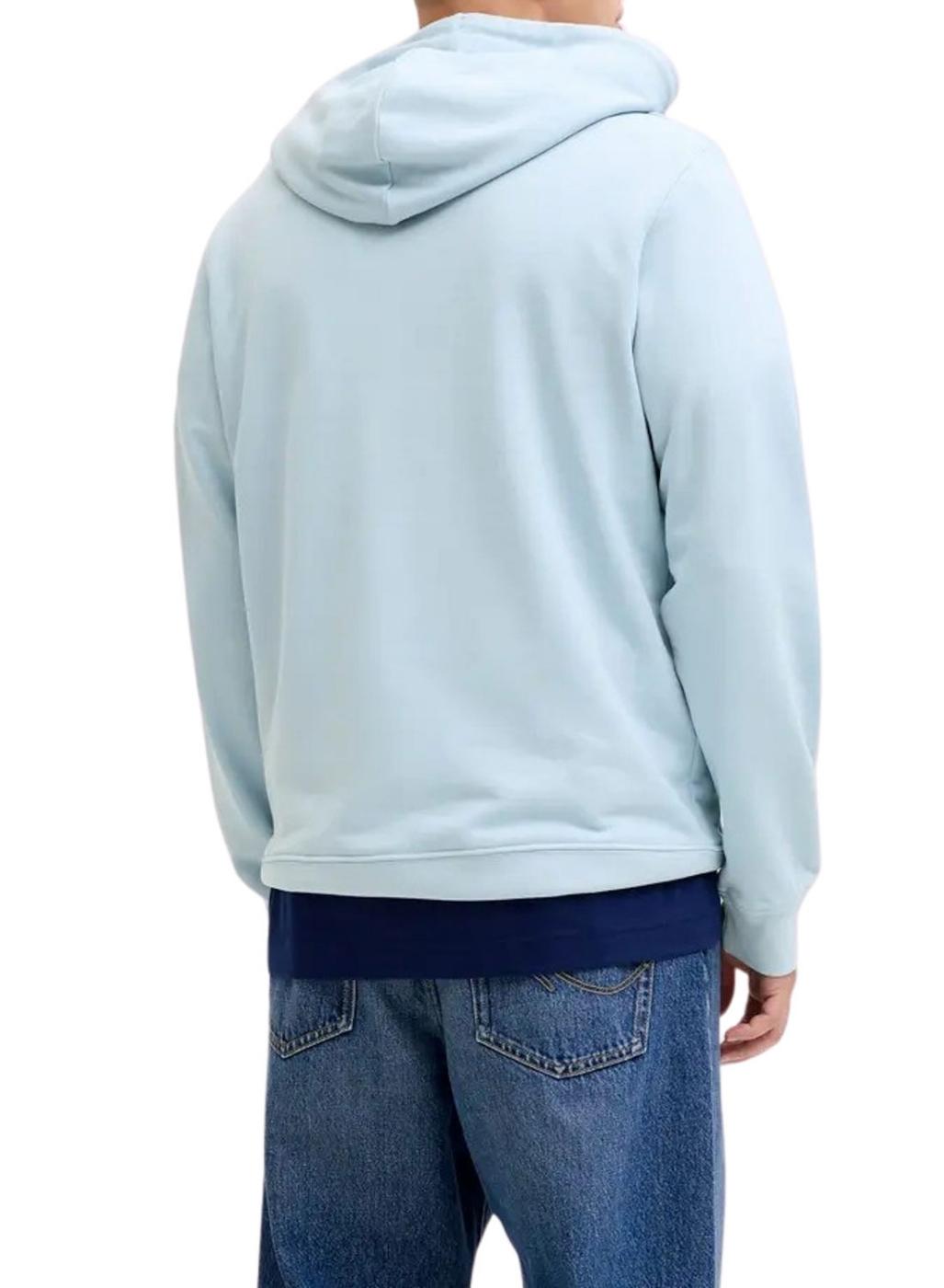 Sudadera Jack and Jones Cole azul para hombre