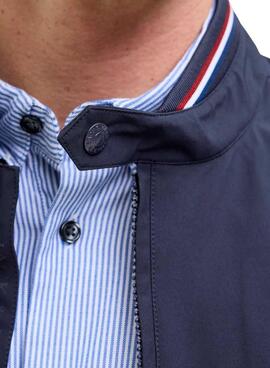 Cazadora Jack and Jones bomber azul para hombre