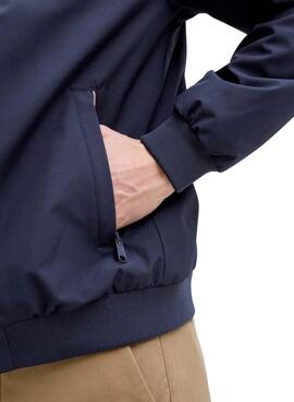 Cazadora Jack and Jones bomber azul para hombre