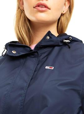 Parka Tommy Jeans Essential Azul Marino 