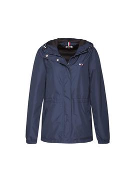 Parka Tommy Jeans Essential Azul Marino 