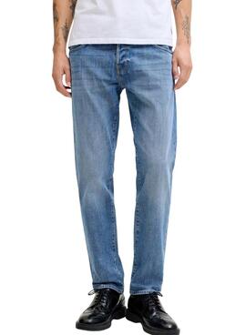 Pantalón vaquero Jack and Jones Mike azul medio para hombre

