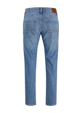 Pantalón vaquero Jack and Jones Mike azul medio para hombre
