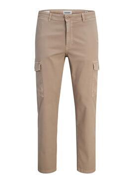 Pantalones Jack and Jones Stace Arthur beige para hombre