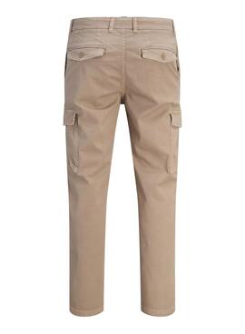 Pantalones Jack and Jones Stace Arthur beige para hombre