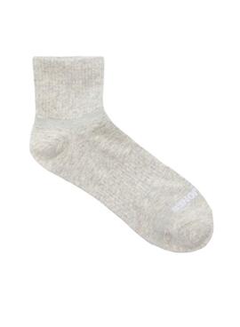Pack calcetines Jack and Jones Cluca gris para hombre