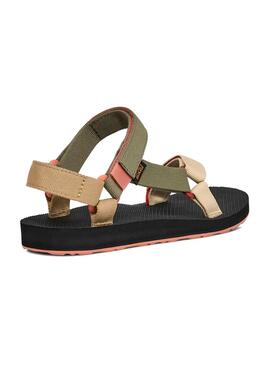 Sandalias Teva Universal verde oliva para mujer