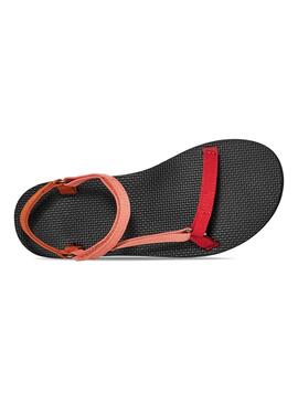 Sandalias Teva Universal slim rojo y rosa para mujer