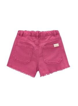 Shorts Mayoral sarga fucsia para niña