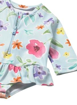 Bañador con gorro Mayoral protección solar recién nacida