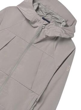 Chaqueta Mayoral cortavientos gris para niño