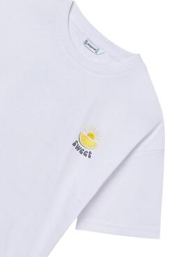 Camiseta Mayoral Cóctel blanco para niña