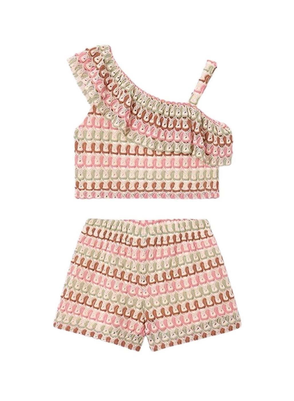 Conjunto Mayoral punto fantasía para niña